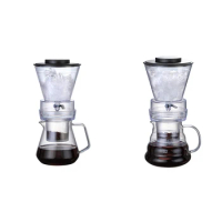 Ice Drip Coffee Pot Glass Coffee Maker Regulatable Dripper Filter Cold Brew Coffee Maker Coffee Accessories