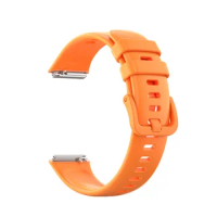 Silicone Watchband for Huawei Band 7 Sport Smart Watch Strap Soft TPU Wristband Bracelet Replacement Strap for Huawei Band7