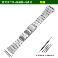 Ultra-Thin Stainless Steel Watch Band For Casio AE1200 AE1300 WS1600 SGW-500 W218 Series Mens Watch 