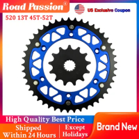 Motorcycle 13T 45T 46T 47T 48T 49T 51T 52T Front & Rear Sprocket For YAMAHA WR125 YZ125 WR125L WR125