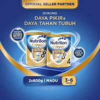 Nutrilon Royal 4 Madu 800 gr x 2, Susu Bubuk untuk Usia 3-6 Tahun