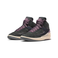 【NIKE 耐吉】休閒 籃球鞋 運動鞋 WMNS AIR JORDAN 2 RETRO 女鞋 黑紫(DX4400005)