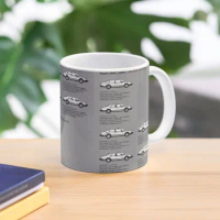 SAAB 900 - 1982 MODEL RANGE Coffee Mug Custom Mugs Mug Kawaii Coffee Cups Free Shipping