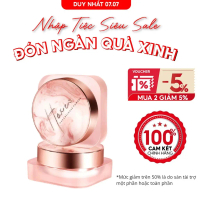 Phấn phủ bột mỏng nhẹ HEXZE, kiềm dầu, chống thấm nước, giữ lớp trang điểm lên tới 12h