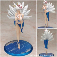 100% Original:Azur Lane Kaga swimsuit style 24cm PVC Action Figure Anime Figure Model Toys Figure Collection Doll Gift