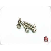 白鐵 鋁窗用 壁釘 7.5mm 1/4" x 1 1/2" - 3 1/2" 10入 [天掌五金]
