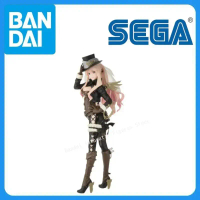 SEGA Macross Frontier Sheryl Nome Figurizm Alpha Oshare Macross Kakumei Ver Anime Cartoon Model Toy 