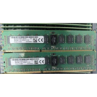 1Pcs 8G 8GB 2RX8 PC3L-12800R For MT RAM 1600 DDR3L REG Server Memory MT18KSF1G72PDZ-1G6P1KF