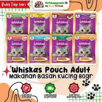 Makanan Kucing Whiskas Pouch - Makanan Basah