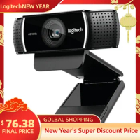 Logitech C922 PRO autofocus built-in microphone full HD anchor webcam