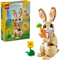 【LEGO 樂高】31162 創意大師三合一系列 - 可愛兔子