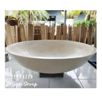 Pot Taman Teraso Model Teratai Besar
