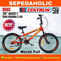 SN - Sepeda Anak Laki BMX CENTRUM 6650-3 Ban 2.40 & Jumbo 3.00 Ukuran 20 Inch Usia 8-12 Tahun (6650B