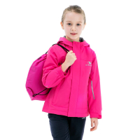 【St.Bonalt 聖伯納】女童單層機能衝鋒衣│8025(防水、防風、透氣、保暖 兒童)