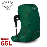 【OSPREY 美國 Rook 65L 登山背包《野鴨綠》】雙肩背包/行李背包/健行/打工度假