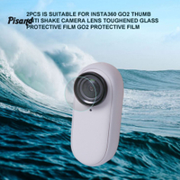 Pu 2Pcs 保護膜耐熱全邊透明高清微型相機屏幕膜, 用於 Insta360 GO2