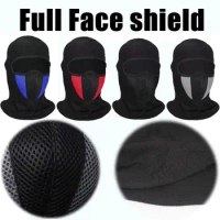 Balaclava Motorcycle Face Mask Full Face Mask Windproof Dustproof Face Shield Winter Moto Helmet Bandana Hood Ski Neck Scarf
