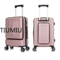 Travel Suit Rolling Luggage Wheel Trolley Women Fashion Box Men Valise with Laptop Bag 20/24'' Carry Ons 트렁크