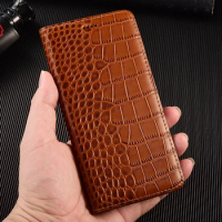 Magnet Natural Genuine Leather Skin Flip Wallet Book Phone Case Cover On For Realmi Realme Narzo 30 5G 30A 2021 Narzo30 128 GB