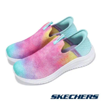 Skechers 休閒鞋 Ultra Flex 3.0 Slip-Ins 中童鞋 彩色 漸層 小朋友 套入式 健走鞋 303803LMLT