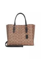 Coach Mollie Tote Bag 25 In Signature Canvas CV965