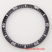 Tandorio Watch Accessories Replacement 38mm*32.15mm Ceramic Watch Bezel Insert For SKX007 SKX011