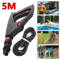 160 Bar Power Spray Trigger Lance Water Jet With 5M Hose High Pressure Washer Portable Car Washing for Pressure Machine