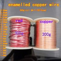 300g 0.04 0.06 0.2 0.3 0.65 1.2 1.5mm Enameled Copper Wire Magnet Magnetic Coil Winding Cable For Making Electromagnet Motor