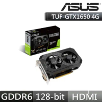 【ASUS 華碩】TUF Gaming GeForce GTX 1650 4GB GDDR6顯示卡