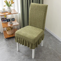 Universal Chair Cover Dining Table Chair Cover New Home Chair Cover Integrated Backrest Dining Chair Cover