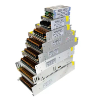 LED Strips Power Supply Adapter AC-DC 100-240V TO 5V 12V 24V 36V 1A 2A 3A 5A 10A 20A 30A Transformer Switching Power Supply SMPS