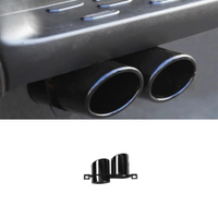 GWM Tank 300 Tank 300 2025 ชุดแต่ง สแตนเลสสีดำสีเงินท่อไอเสียคู่ด้านข้างรถ ท่อไอเสียจำลอง