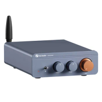 Fosi Audio BT20A Pro TPA3255 Blue Sound Power Amplifier 300W X2 Mini HiFi Stereo Class D Amp Bass Treble For Home Theater CB
