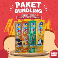 MAKHIW - Paket Bundle Mie Lidi Jajanan Viral – 10 Rasa Favorit, Snack Jadul Kekinian Jagung Pedas Ba