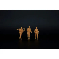 1/72 (German) Army Marching Posture 3 Person Genome (Miniature Soldier)