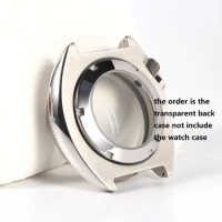 Transparent Case Back for Skx 6105 SKX007 SKX009 SKX013 watch fit for NH35 NH36 movement