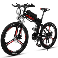 Mountain Bike Lithium Battery Electric Bicycle 26 Inch Foldable Adult Walking Battery Electric Bicycle