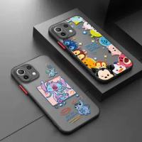 Cool Stitch Phone Case For Xiaomi Poco X3 NFC X4 X5 12T Mi 9T 10T Pro 13 Mi 11 Lite 12 12X M5 C40 C50 C51 Hard Matte Shell