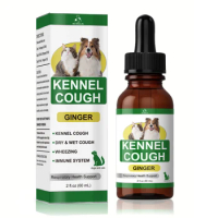 Cough Drops for Dogs to Treat Kennel Cough Dry and Wet Coughs Wheezing Immune System 60ML Natural Products for Dogs