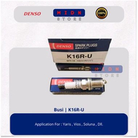 Busi | Spark Plug | Yaris | Vios | Soluna | K16R-U | Original ( Denso )