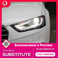 AKD Car Styling Headlights for A4 Headlights 2013-2016 A4L RS4 LED Headlight DRL Head Lamp Led Projector Automotive Accessories