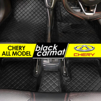 [ CHERY MPV LIVE ] Tiggo 8 V5 Eastar Premium 6D PU Leather Car Carpet Full Side Protection Car Mat K