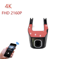 For BYD E5 E1 E2 E3 E5 F0 Qin Pro Song Plus Pro Yuan Pro S2 Car 4K 2160P Wifi DVR Video Recorder Black Box Dash Cam Camera