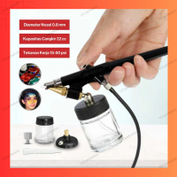 Mini Airbrush Paint Spray Gun Sandblaster Kit