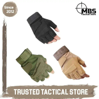 Sarung Tangan Tactical Blckhwk Half Fingers Tactical Gloves Bersepeda