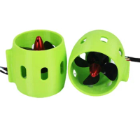 Dc 12v-24v 20a Underwater Thruster Cw Ccw Engine With 4-blade Propeller For Jet Boat Robot Submarine Rc Model