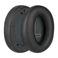 4Pcs Protein Leather Replacement Ear Pads For Anker Soundcore Life Q20, Q20BT Headphones Earpads