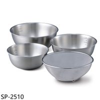 APP下單4%點數★優惠出清【SP-2510】不銹鋼料理盆四件組贈
