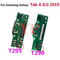 original For Samsung Galaxy Tab A 8.0 2019 T295 T290 USB Charger Charging Dock Port Connector Flex Replacement