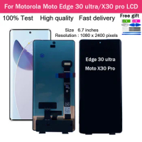 Original 6.7"LCD For Motorola Moto X30 Pro XT2241-1 LCD Display Touch Screen For Motorola Moto Edge 30 Ultra LCD